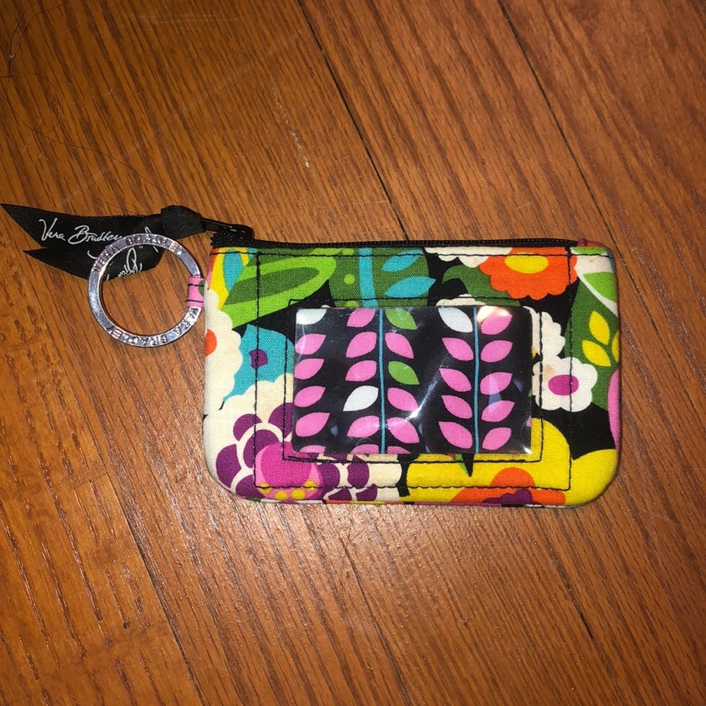 Vera Bradley zip ID wallet/wristlet
